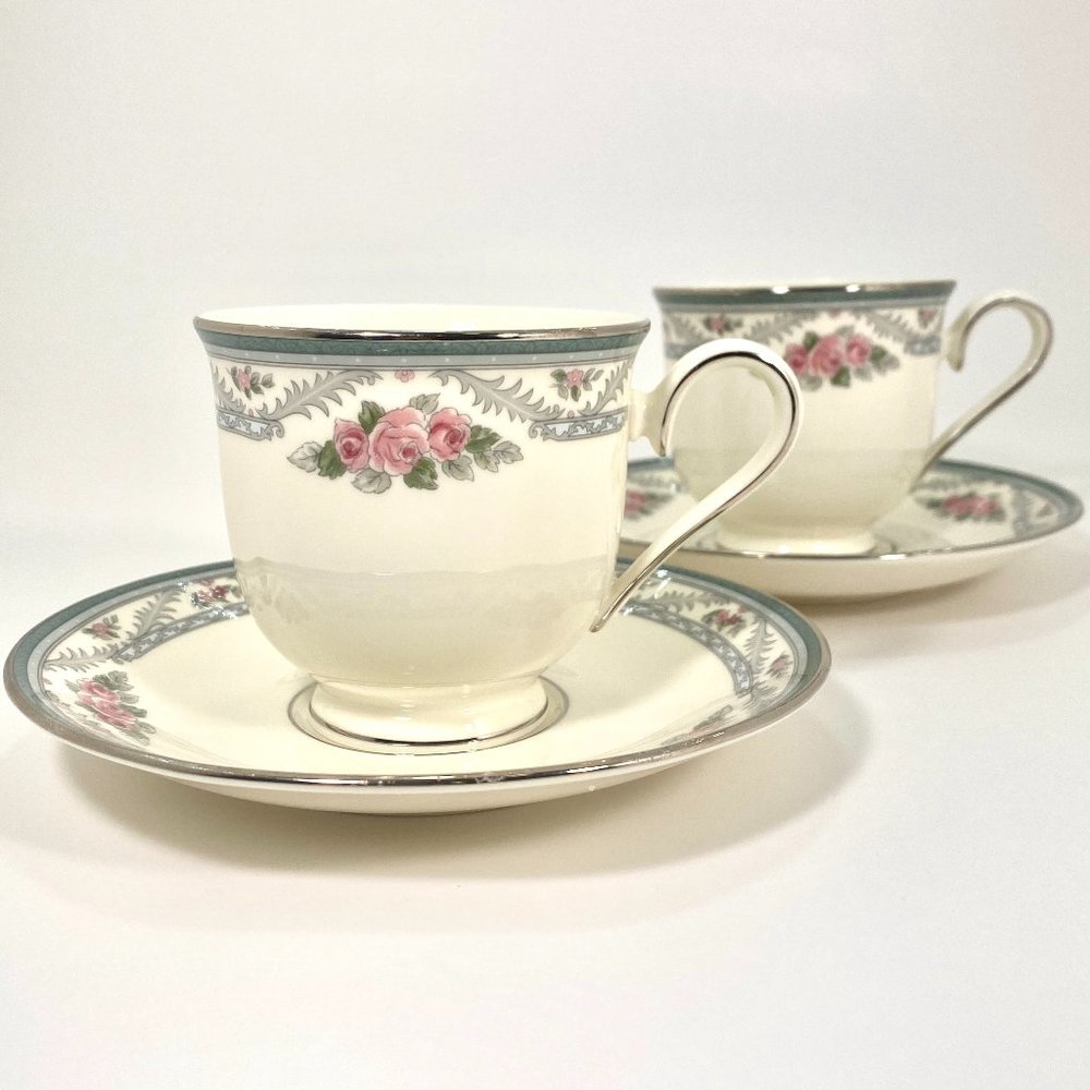 Lenox Country Romance Teacup Lot of 2
